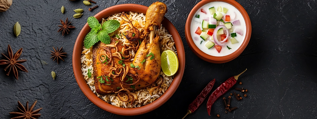 Aromatic Chicken Biryani Crafted to Perfection